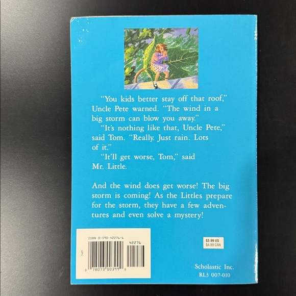 The Littles #8: The Littles and the Big Storm - Vintage Paperback Novel - Picture 2 of 10